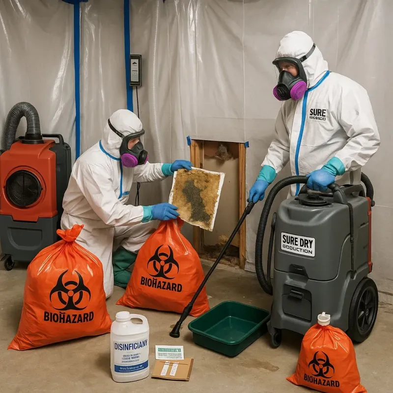 Contaminated Water Handling Protocols process in Springfield, MN