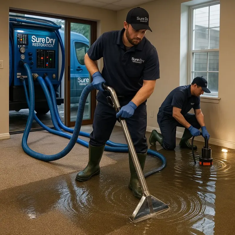 Water Extraction and Removal process in Springfield, MN